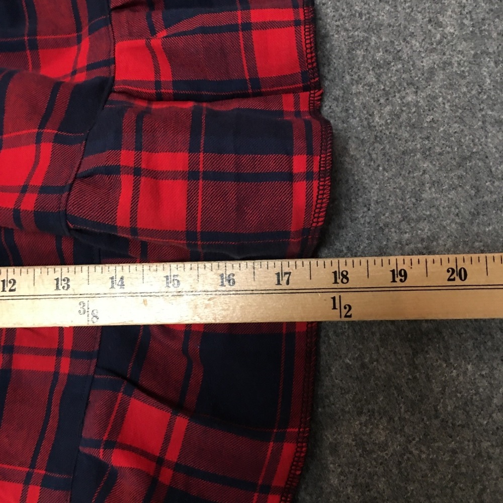 Skirt Flannel Girls 4 Midi Plaid Multicolored Ruffle Tiered Mom and Pop's Kids - Picture 9 of 9